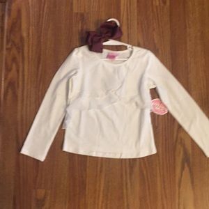 NWT Cream shirt size 6